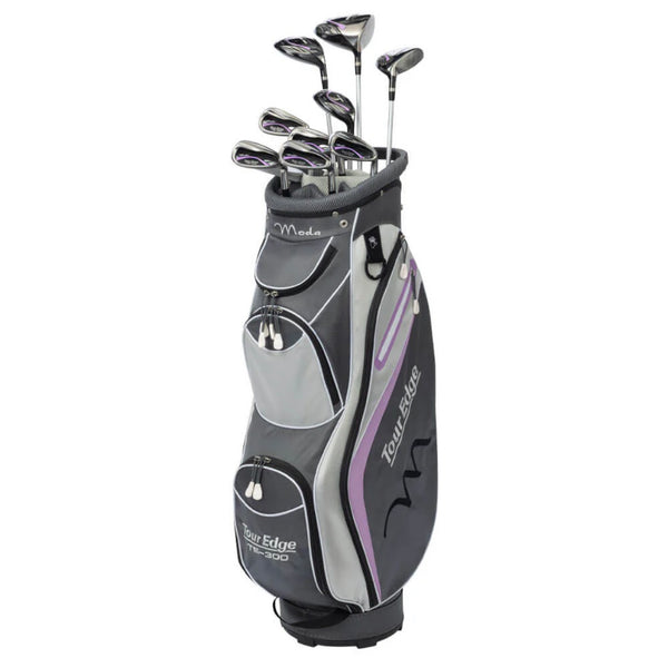 Tour Edge TE-300 Moda Full Set - Black/Lilac