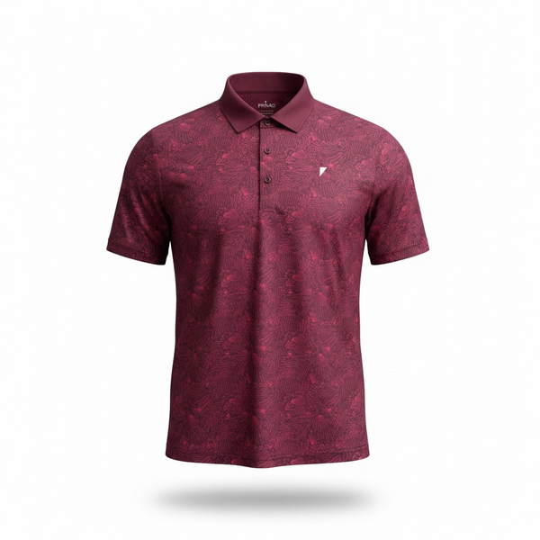 Maroon Ocean Spray Classic Polo