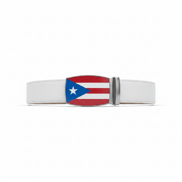 Puerto Rico Heritage Golf Belt - White Edition