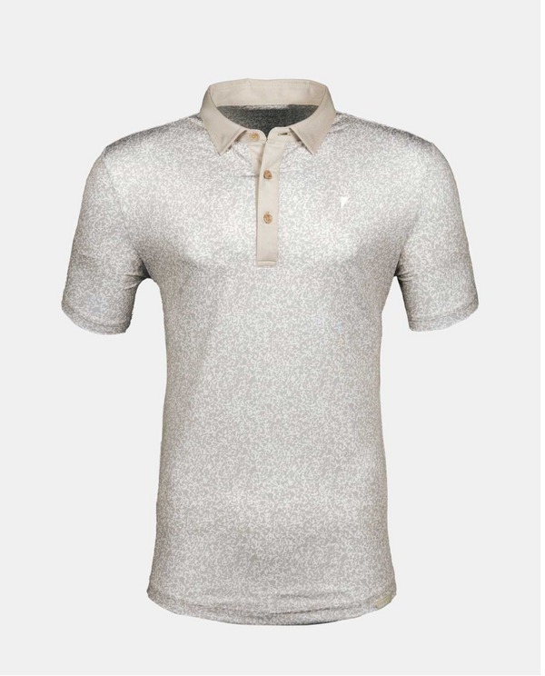 Warm Gray Sandstone Classic Polo